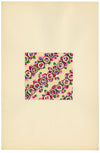 Textile Design, Atelier Testemale Paris: Pink Ditsy Flower Pop –c.1960s painting