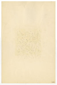 Textile Design, Atelier Testemale Paris: Black & White Palm Leaf–c1960s painting