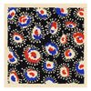 Textile Design, Atelier Testemale Paris: Red & Blue Atomic –c.1960s painting