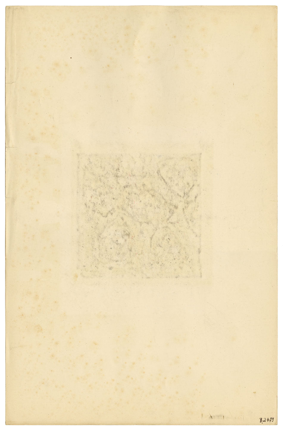 Textile Design, Atelier Testemale Paris: Ditsy Tulips –c.1960s painting