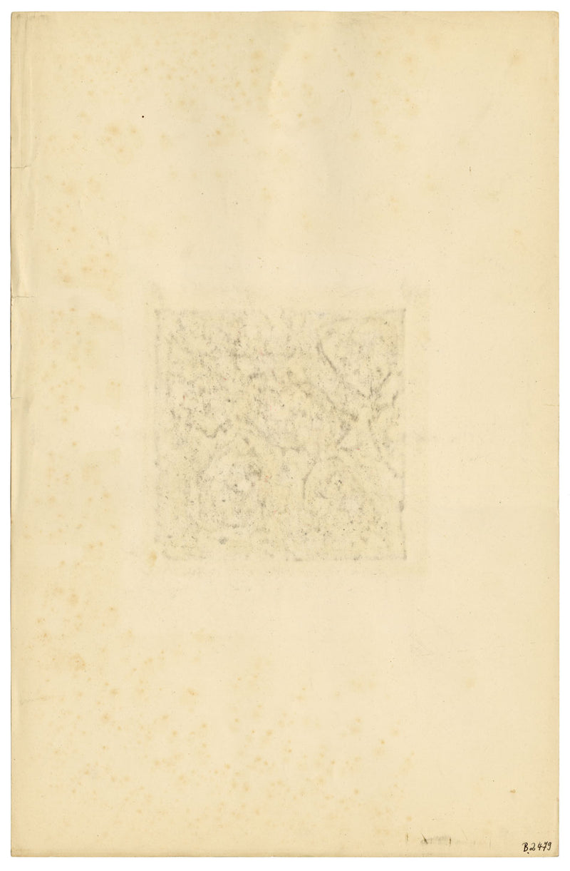 Textile Design, Atelier Testemale Paris: Ditsy Tulips –c.1960s painting