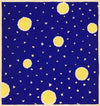 Textile Design, Atelier Testemale Paris: Royal Blue Sun Spot –c.1960s painting