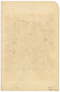 Textile Design, Atelier Testemale Paris: Navy Blue Peach –c.1960s painting