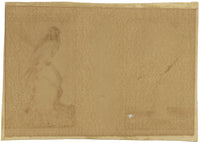 Antique 19th-century Chinese Pith Painting – Bulbul Bird Pair on Flower Branch