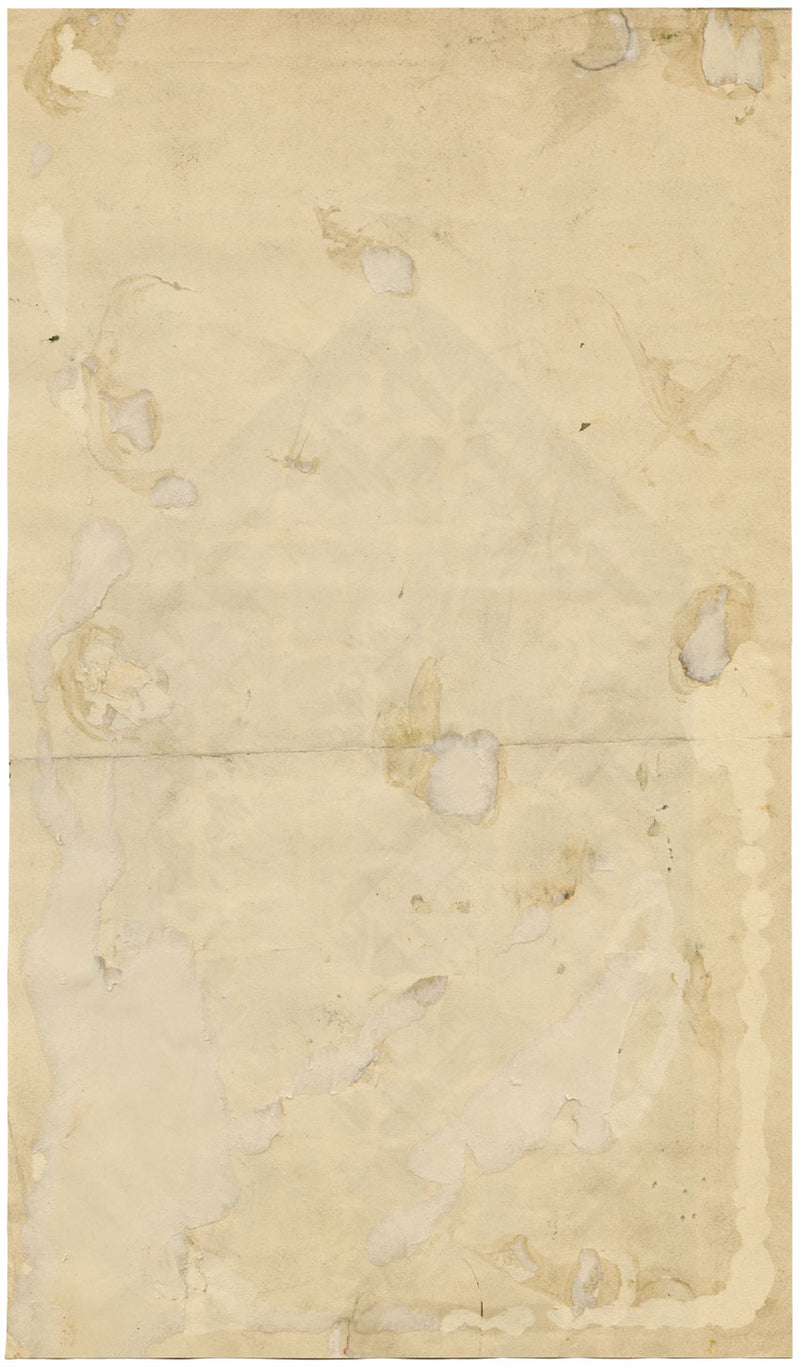 Antique Lyon Silk Design by Combier – Block Printed by Brunet-Lecomte c.1908