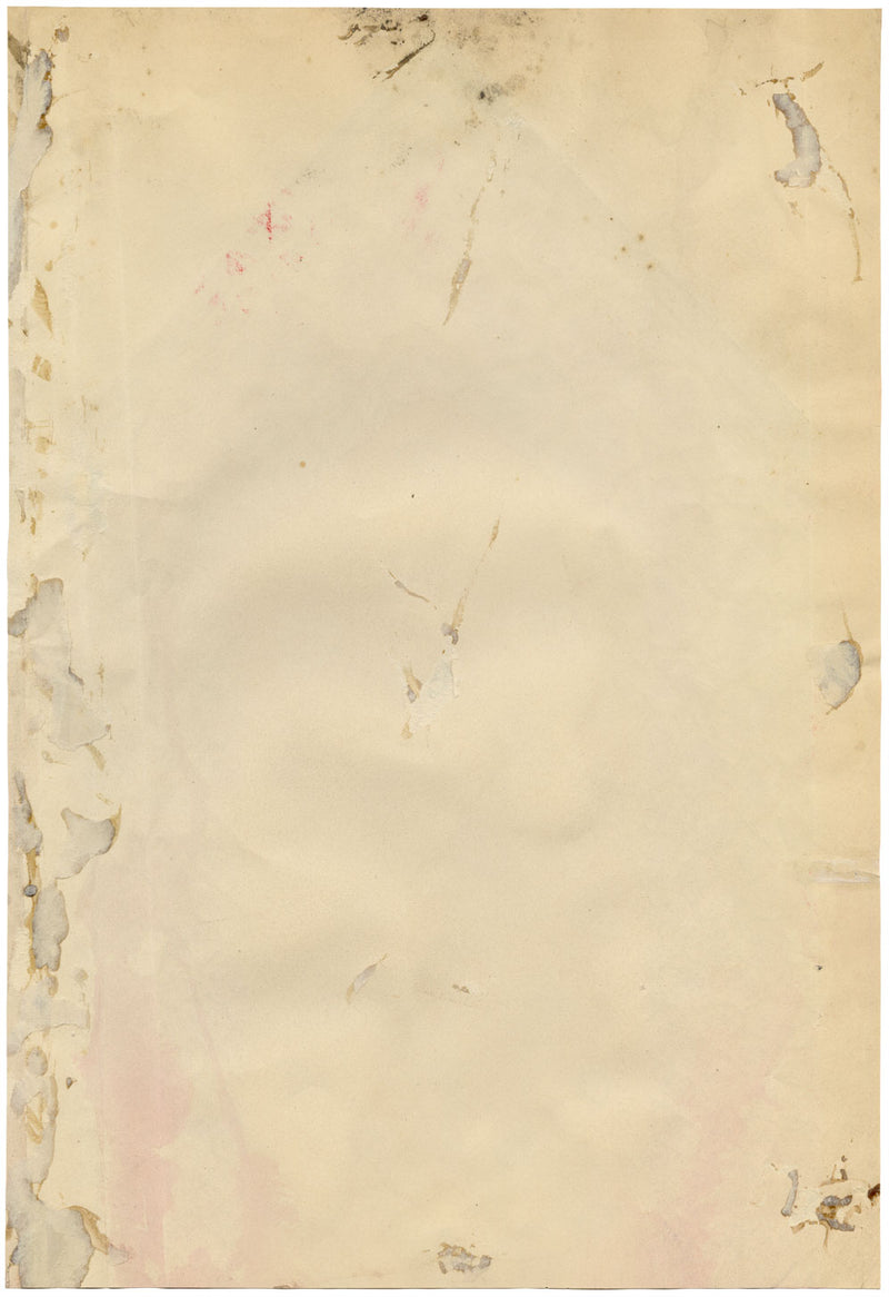 Antique Lyon Silk Design by Combier – Block Printed by Brunet-Lecomte c.1908