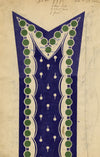 Antique Lyon Silk Design by Combier – Block Printed by Brunet-Lecomte c.1908