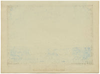 Escuela Napolitana, Nápoles, de Villa Reale: pintura al gouache de mediados del siglo XIX