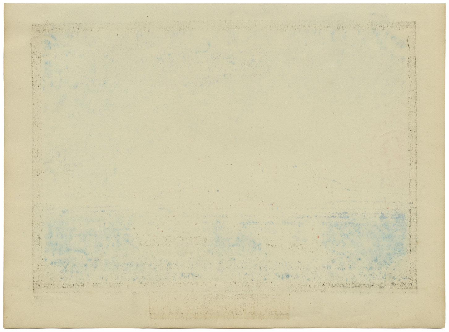 Escuela Napolitana, Nápoles, de Villa Reale: pintura al gouache de mediados del siglo XIX