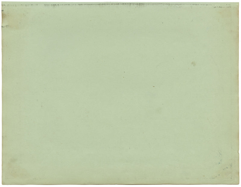 Scuola Napoletana, Villa Reale di Chiaia, Napoli – Dipinto a guazzo del XIX secolo