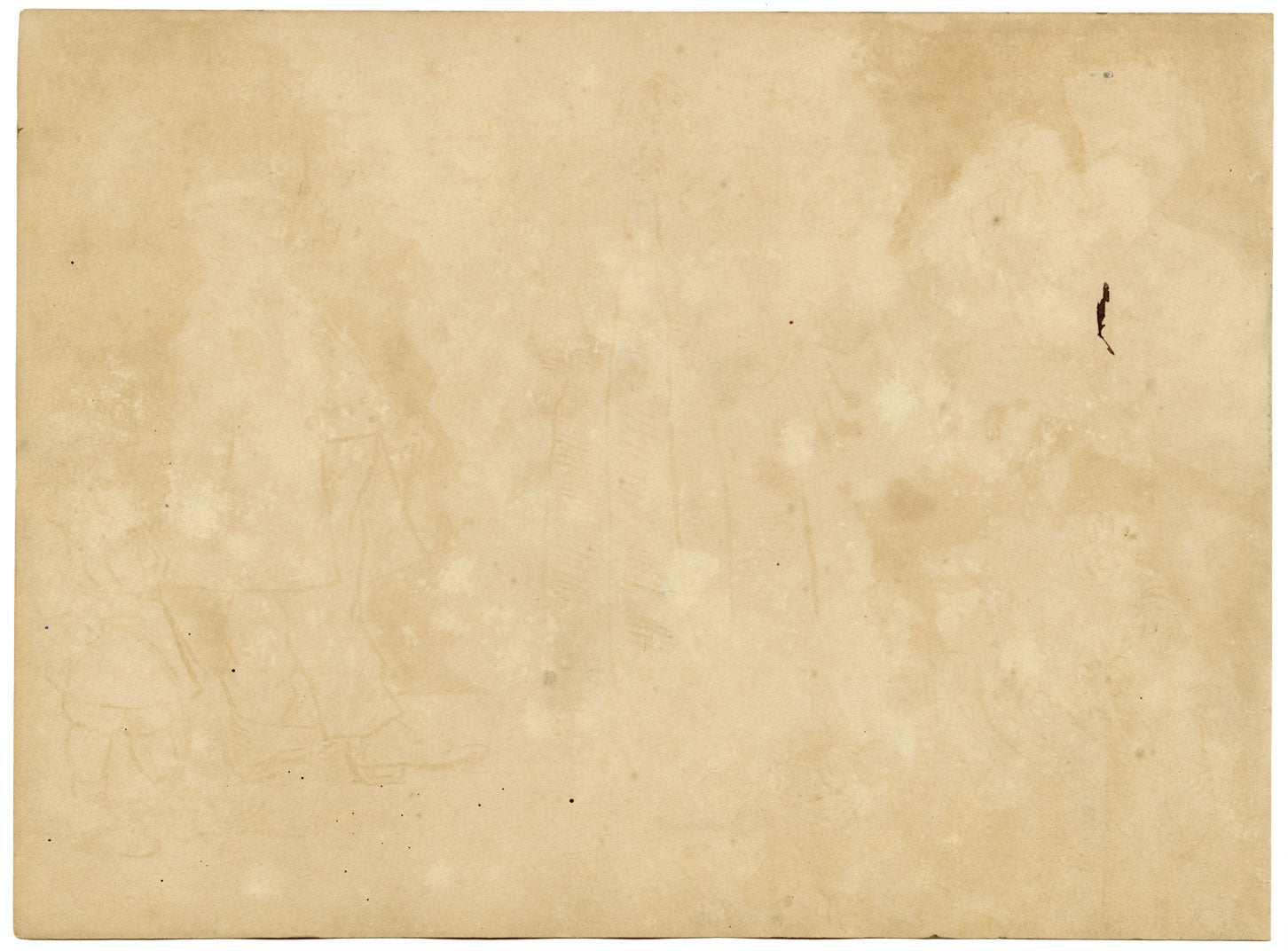 W. Pendavis, Saint-Etienne du Mont Rood Screen, Paris –1894 watercolour painting