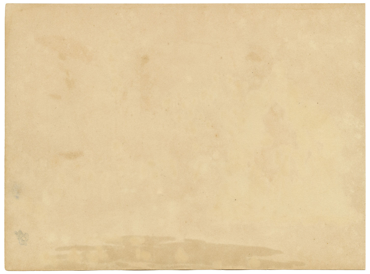 W. Pendavis, Fountain on the Champs-Elysées, Paris – 1894 watercolour painting