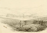 Charlotte Price, Conwy, North Wales – Original 1840s pen & ink drawing