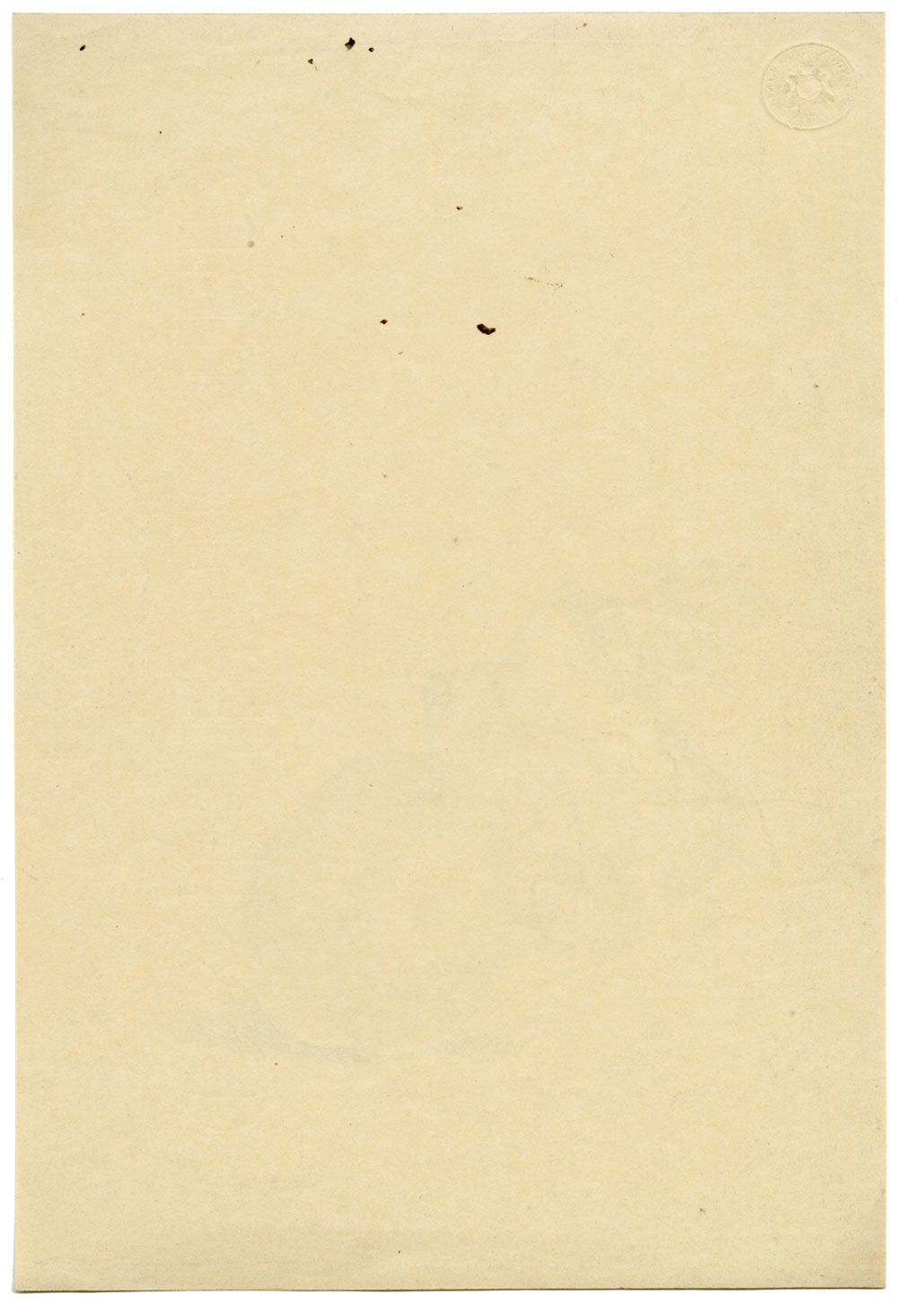 Plum Study – Original early 19th-century graphite drawing