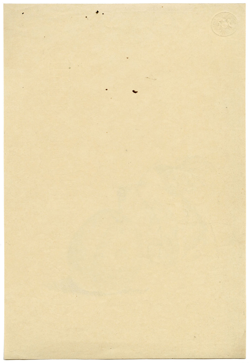 Plum Study – Original early 19th-century graphite drawing