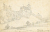 E. Woodville Ricketts, Ringgenberg near Interlaken, Switzerland – 1859 drawing