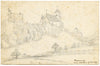 E. Woodville Ricketts, Ringgenberg near Interlaken, Switzerland – 1859 drawing