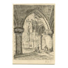 Winyfrede Margaret Challis, St Mark's Basilica, Venice – C19th graphite drawing