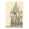 Winyfrede Margaret Challis, The Scaliger Tombs, Verona, Italy – C19th drawing