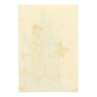 Winyfrede Margaret Challis, The Scaliger Tombs, Verona, Italy – C19th drawing