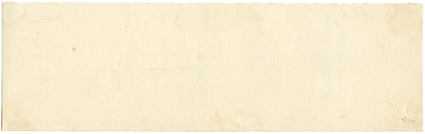 A.H. Walker, Egypt, Red Sea Coast at Ras Abooderage – 1873 watercolour painting