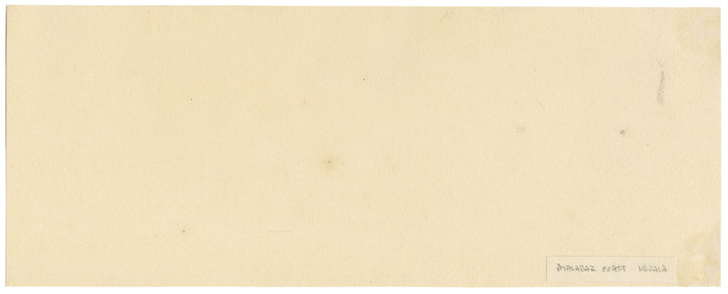 A.H. Walker, Malabar Coast of Kerala, India – Original 1873 watercolour painting