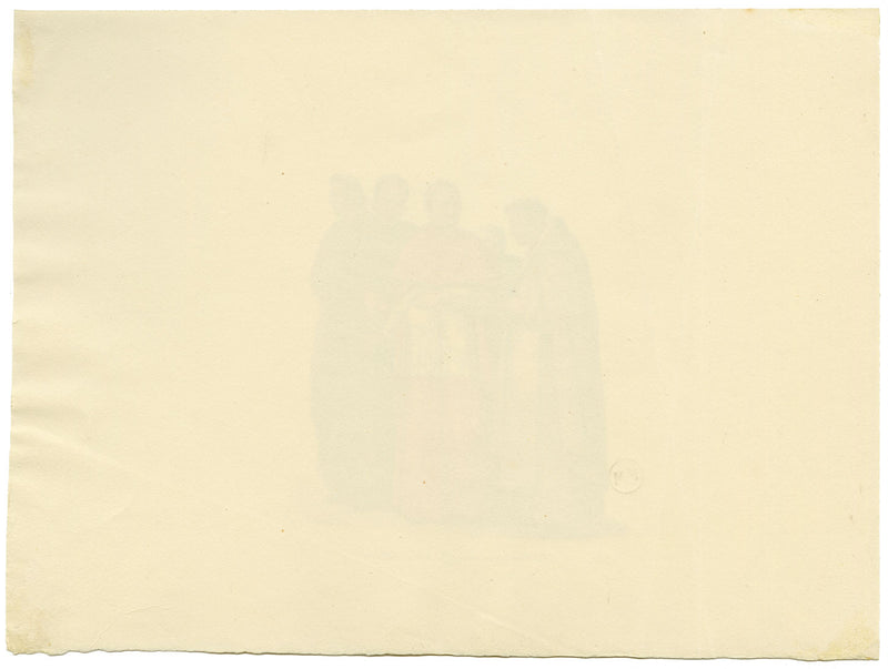 Giosuè Meli, Cardinal in Mozzetta & Mantelletta, Rome – c.1840 watercolour