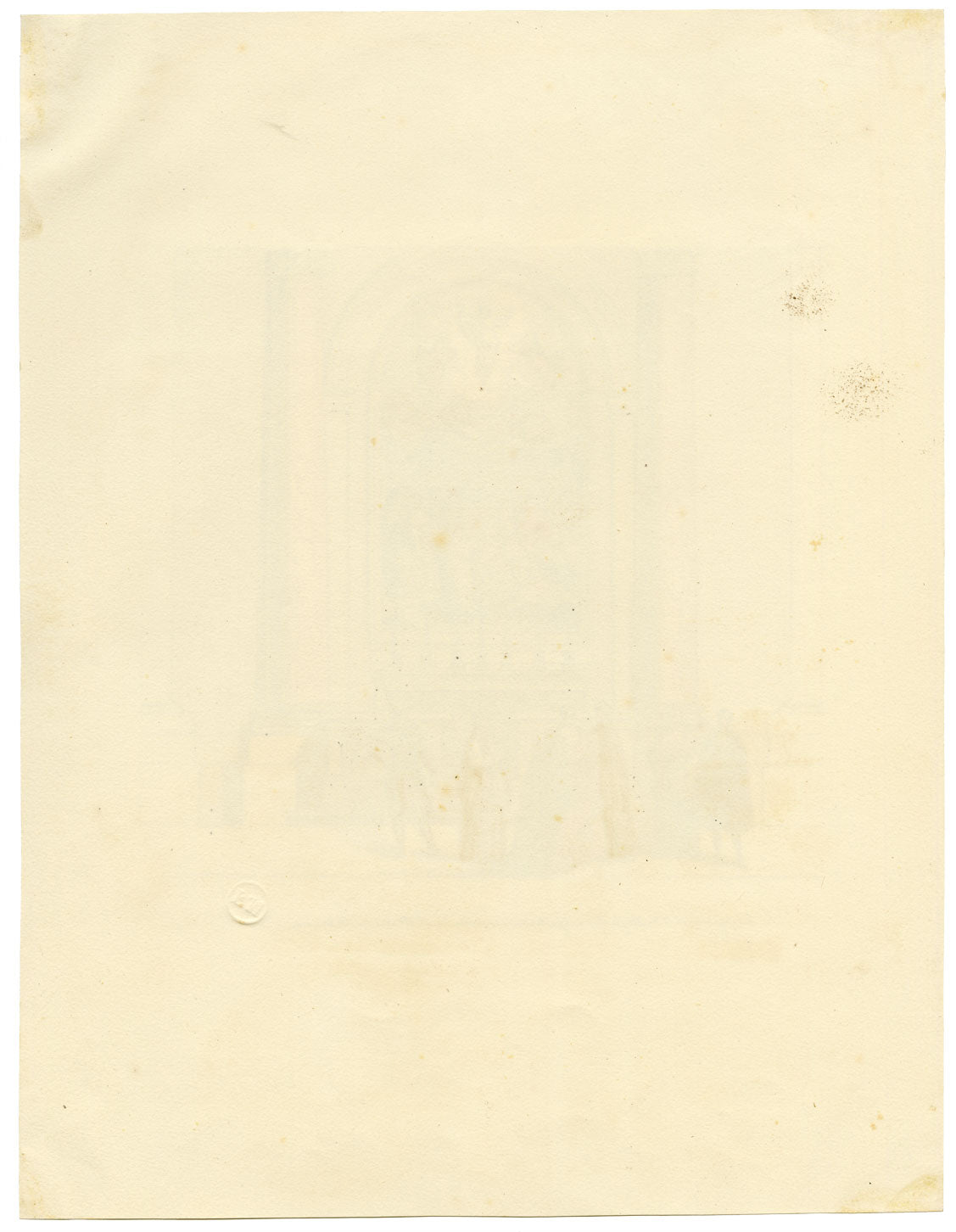 Giosuè Meli, Mosaico de la Transfiguración de Rafael, Basílica de San Pedro, Vaticano – c.1840, acuarela