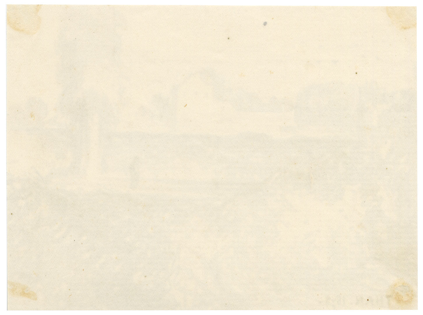 Sir James Peile, Fort at Thana, Maharashtra, India – 1878 watercolour painting