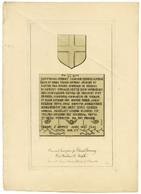 John Sell Cotman, Arquitectura de la iglesia de Norfolk – Conjunto de tres grabados al aguafuerte, 1816