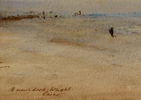 Robert Murdoch Wright, Grande Sfinge di Giza e Piramide, Egitto – acquerello del 1898