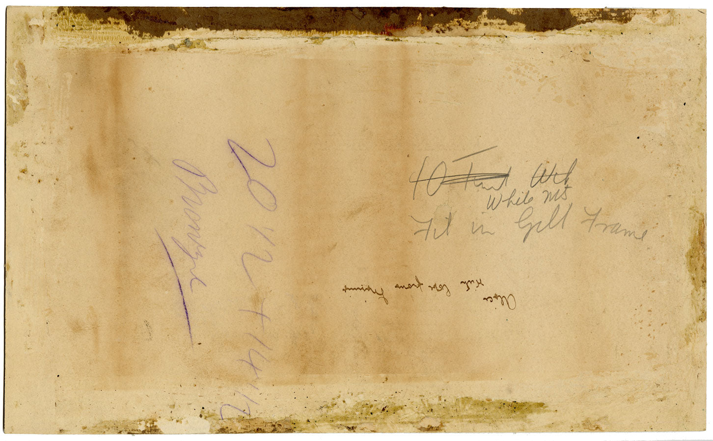 Robert Murdoch Wright, Grande Sfinge di Giza e Piramide, Egitto – acquerello del 1898