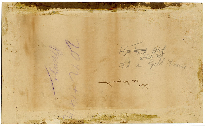 Robert Murdoch Wright, Grande Sfinge di Giza e Piramide, Egitto – acquerello del 1898