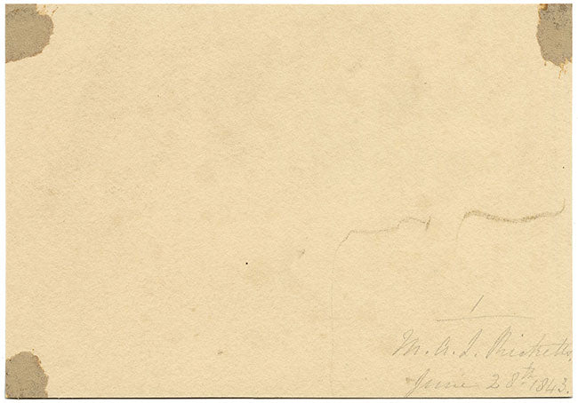 M.A. (Ricketts) Buckland, Landscape View at Sunset, Bengal – 1843 watercolour