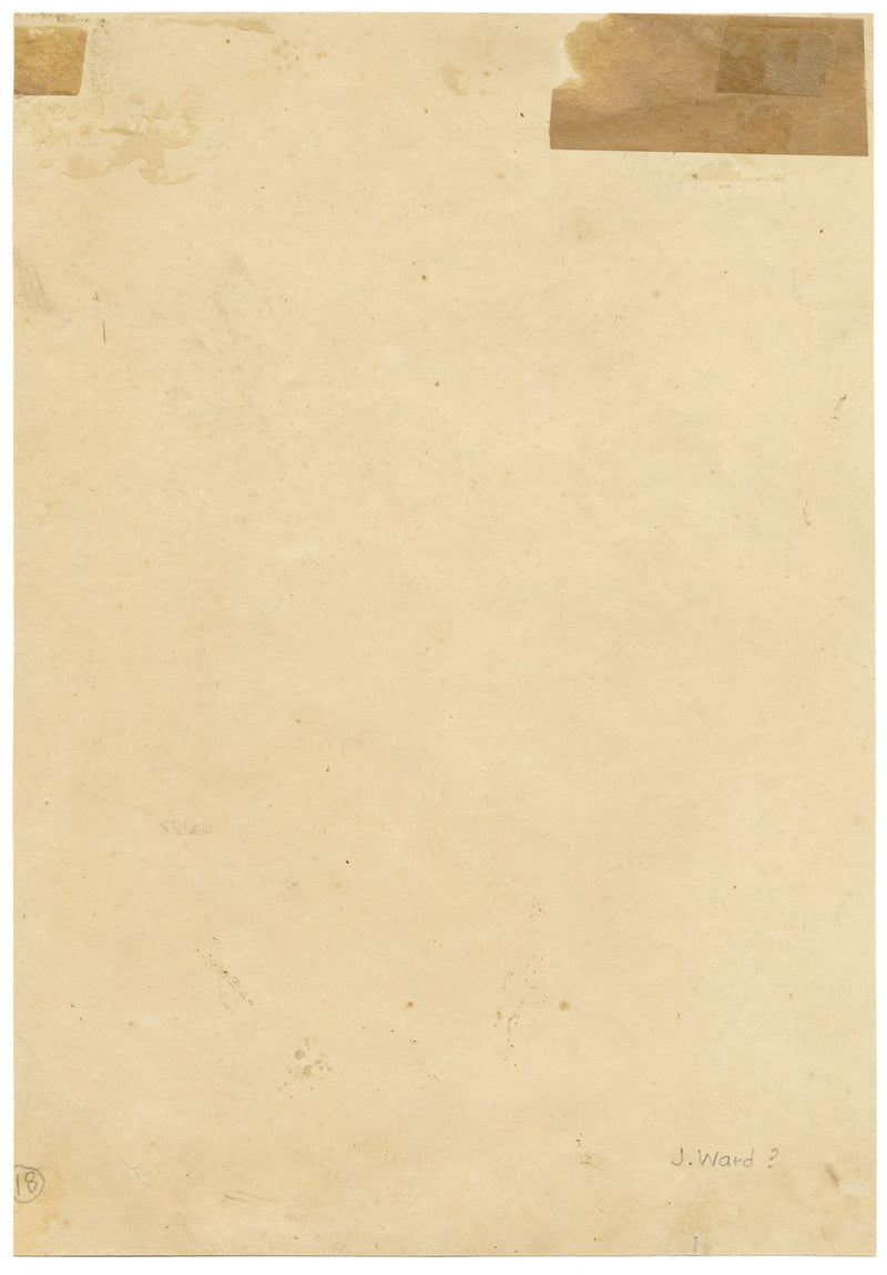 Circle of James Ward RA, Trees by Rocky Path – early C19th watercolour painting