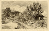 Alfred Dawson, Iffley, Oxfordshire – Original late 19th-century engraving print