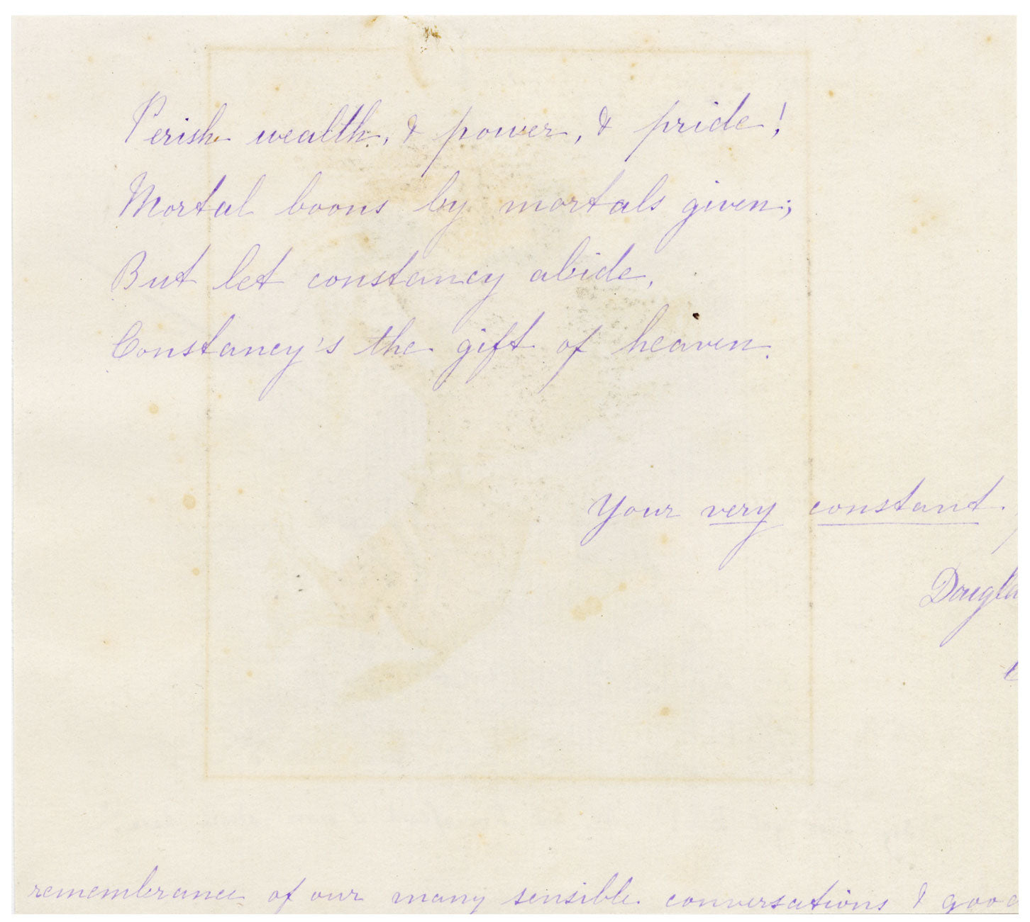 MA, Pescatore, cartone animato da schizzi di Seymour – acquerello di fine XIX secolo