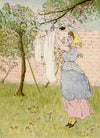 Sing a Song for Sixpence Illustration after Randolph Caldecott – 1881 drawing