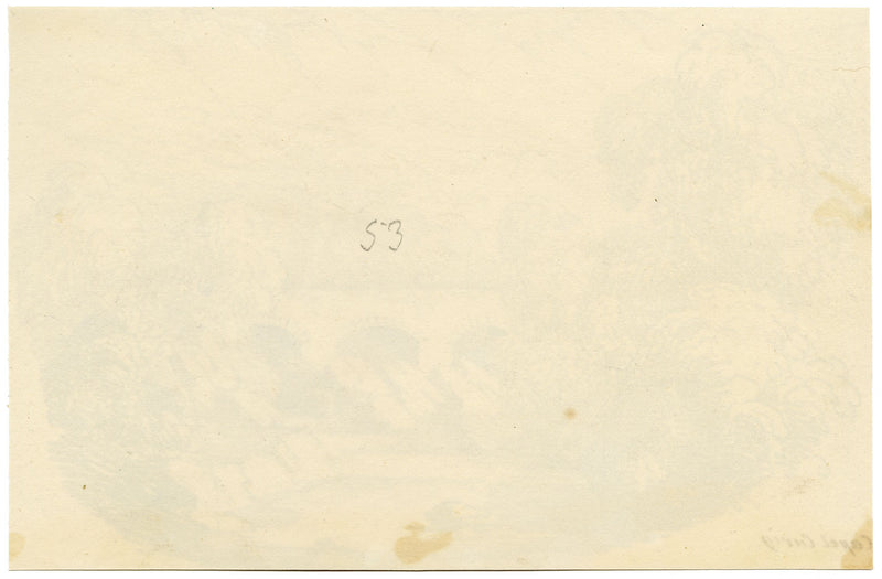 Charlotte Price, Bridge over the Llugwy, Capel Curig, Wales – 1840s ink drawing