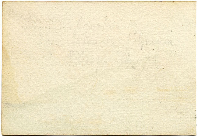 Cmdr Alfred M. Causton RN, Fiji Island, South Pacific –1873 watercolour painting