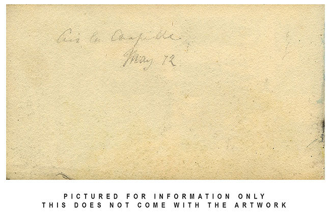 Cmdr Alfred Causton RN, Aix-la-Chapelle (Aachen), Rhine, Germany – 1872 painting