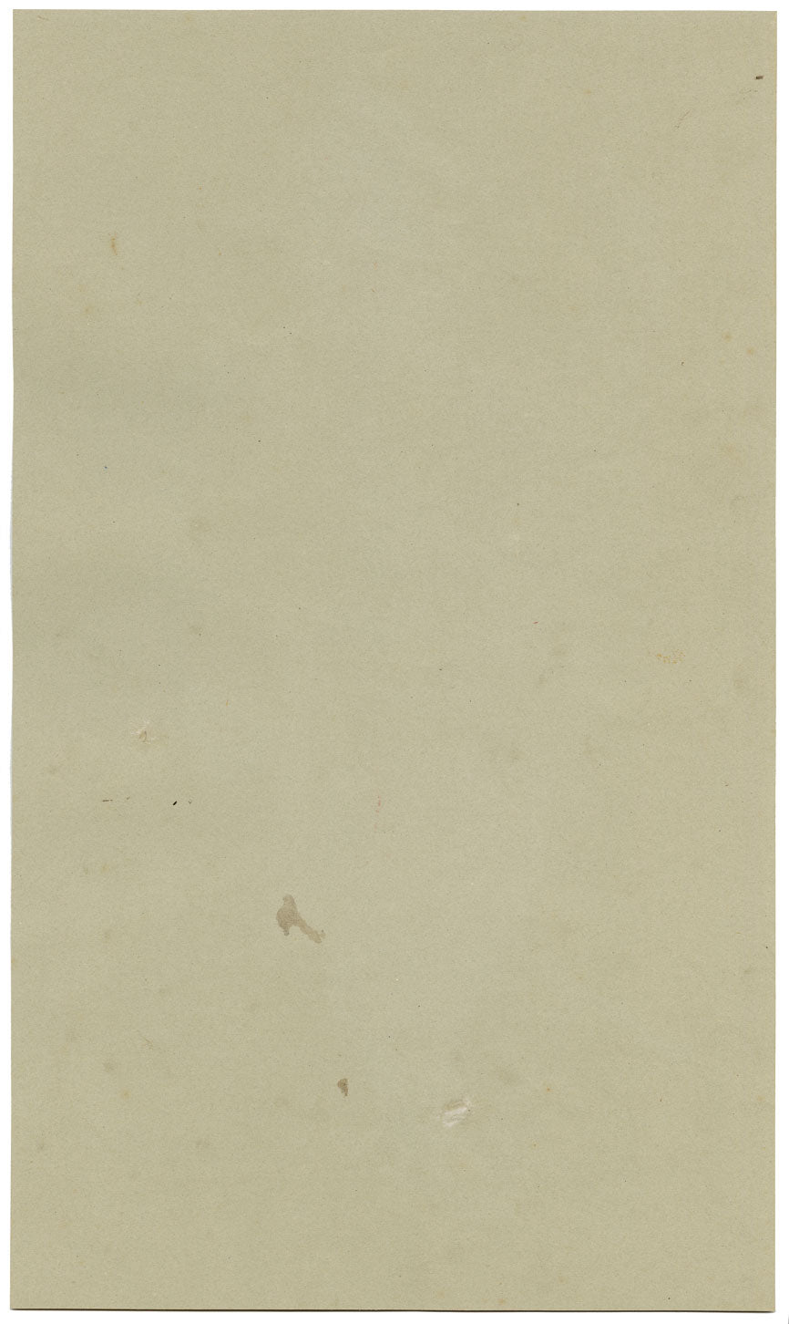 Alexandre Dupendant, French General Caricature – c.1870 watercolour painting