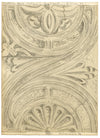 Philip J. Marvin, Cabinet Ornament, Haddon Hall – Original 1877 graphite drawing