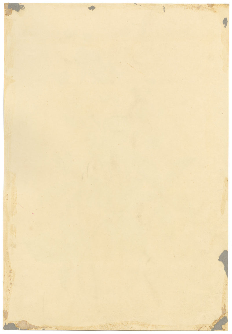 E.B.R., Cinquefoils (Potentilla) Flower – Original 1834 watercolour painting