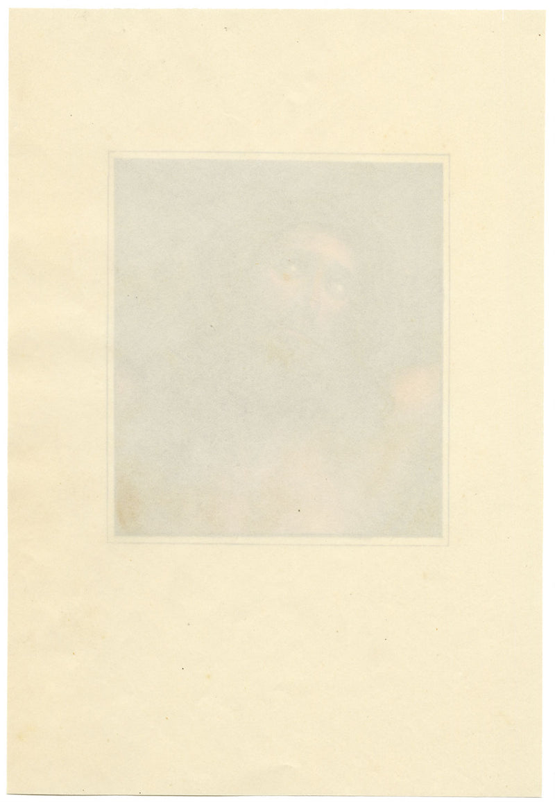 Christ with Crown of Thorns after Guido Reni – early C19th watercolour painting