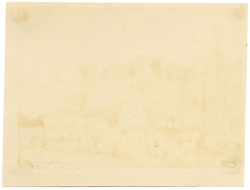 Isabella Foster, Siloam, Temple Mount & Kidron Valley, Jerusalem – 1852 drawing
