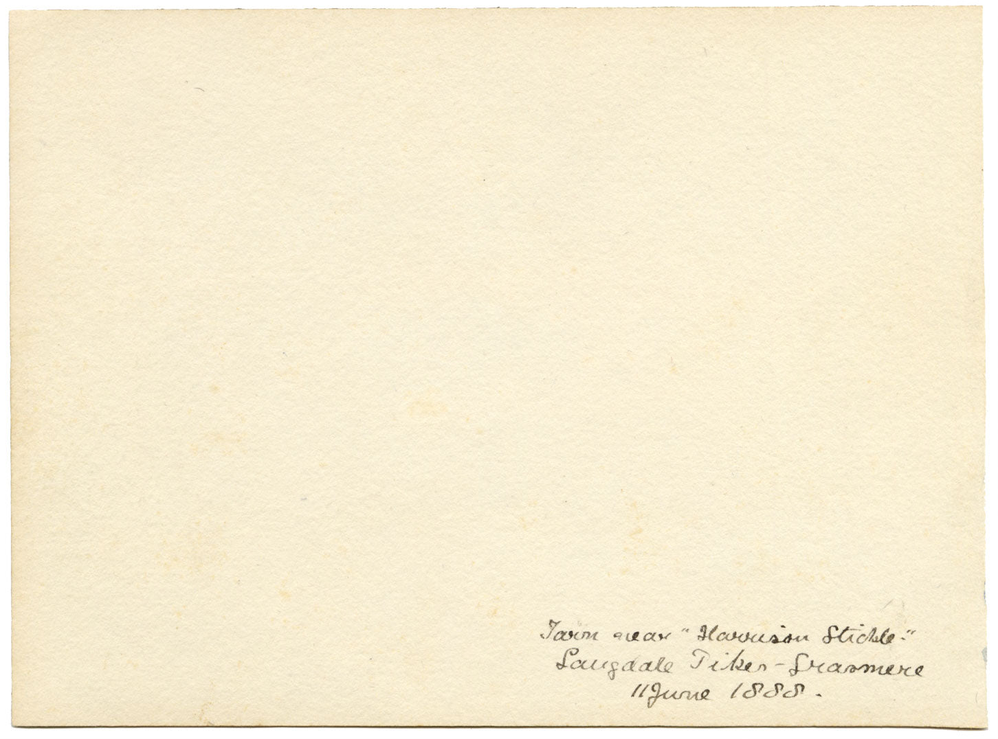 Rosa E. Neumann, Nr Harrison Stickle, Langdale Pikes, Grasmere –1888 watercolour