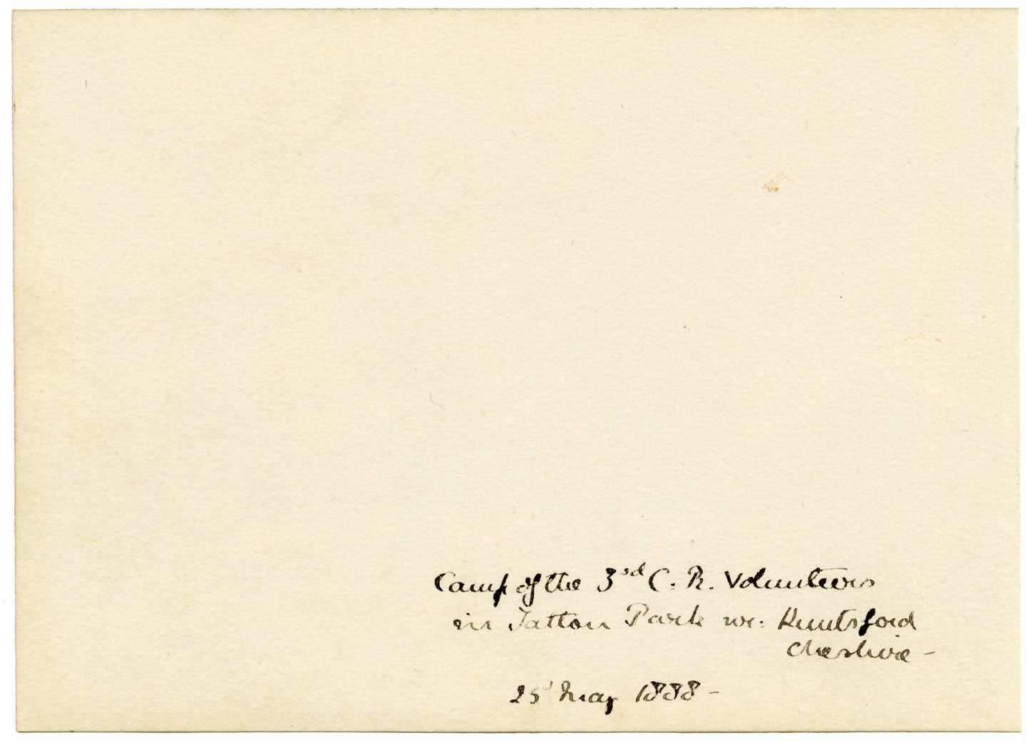 Rosa E. Neumann, CR 3rd Volunteer Battalion Camp, Tatton Park – 1888 watercolour