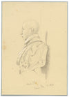 William J. Tipping, Portrait of Charles IX King of France –1856 graphite drawing