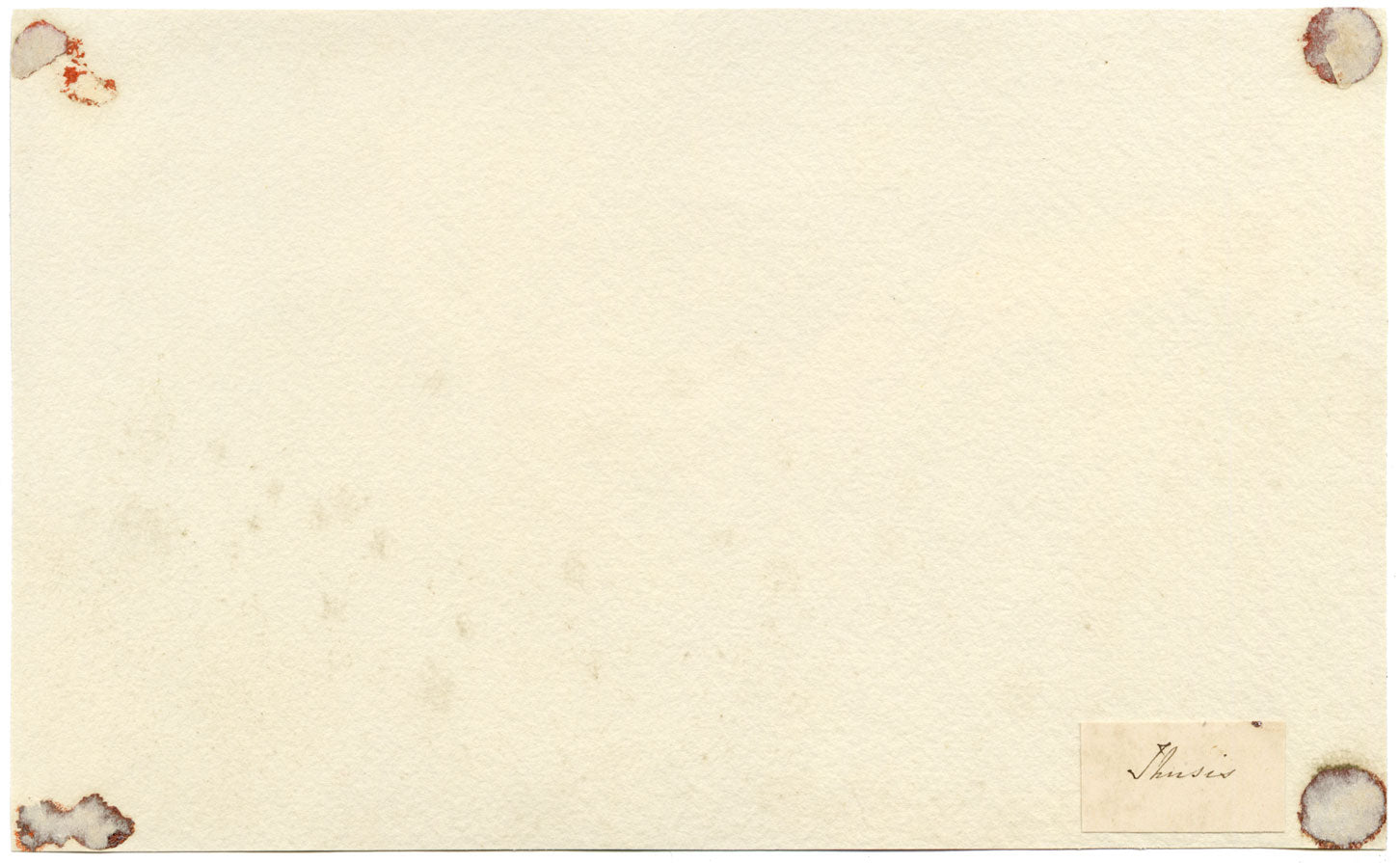 Thusis, Swiss Alps – Original 1863 watercolour painting